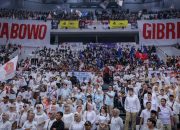 Lautan Manusia Pendukung Prabowo Gibran