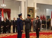 Presiden Jokowi Resmi Naikan Pangkat Tonny Harjono Jadi Marsekal TNI