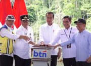 Letakan Batu Pertama, Jokowi Apresiasi Pembangunan Gedung BTN di IKN