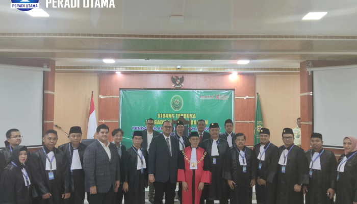 Sumpah Advokat Peradi Utama di Pengadilan Tinggi Banten